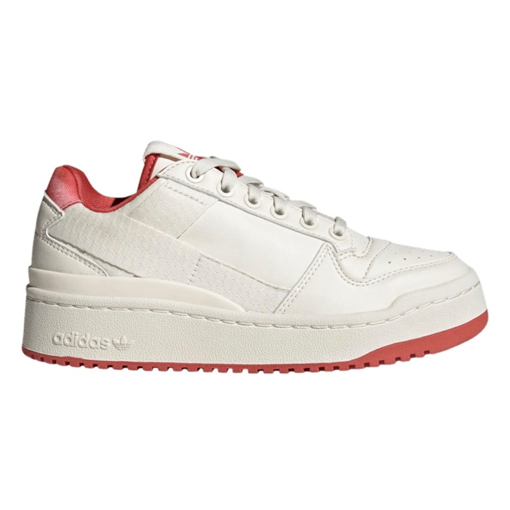 Adidas Forum Bold Low J (Cream/ Red)